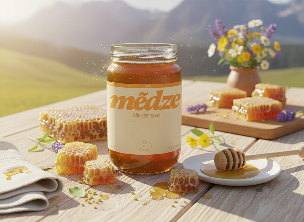 Le pot de miel des Alpes