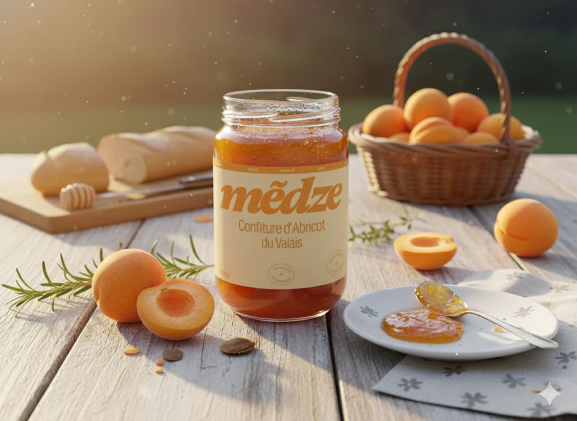 Confiture d'abricot